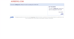 Desktop Screenshot of airberg.com